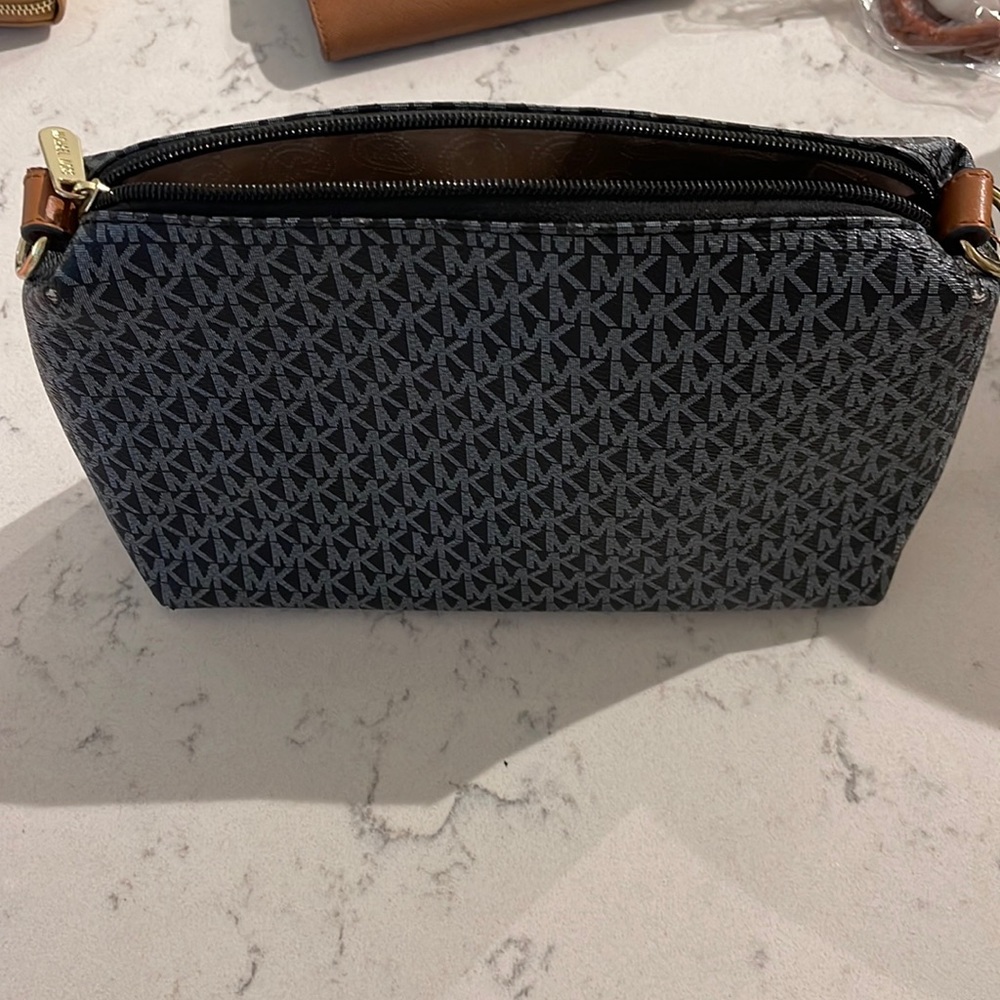 Blue Michael Kors pouch
